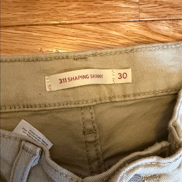 Levi's 311 Shaping Skinny Jeans in Beige - Picture 2 of 3